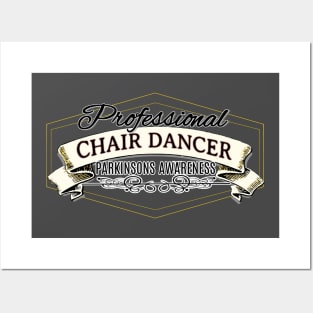 Professional Chair Dancer Parkinsons Disease Posters and Art